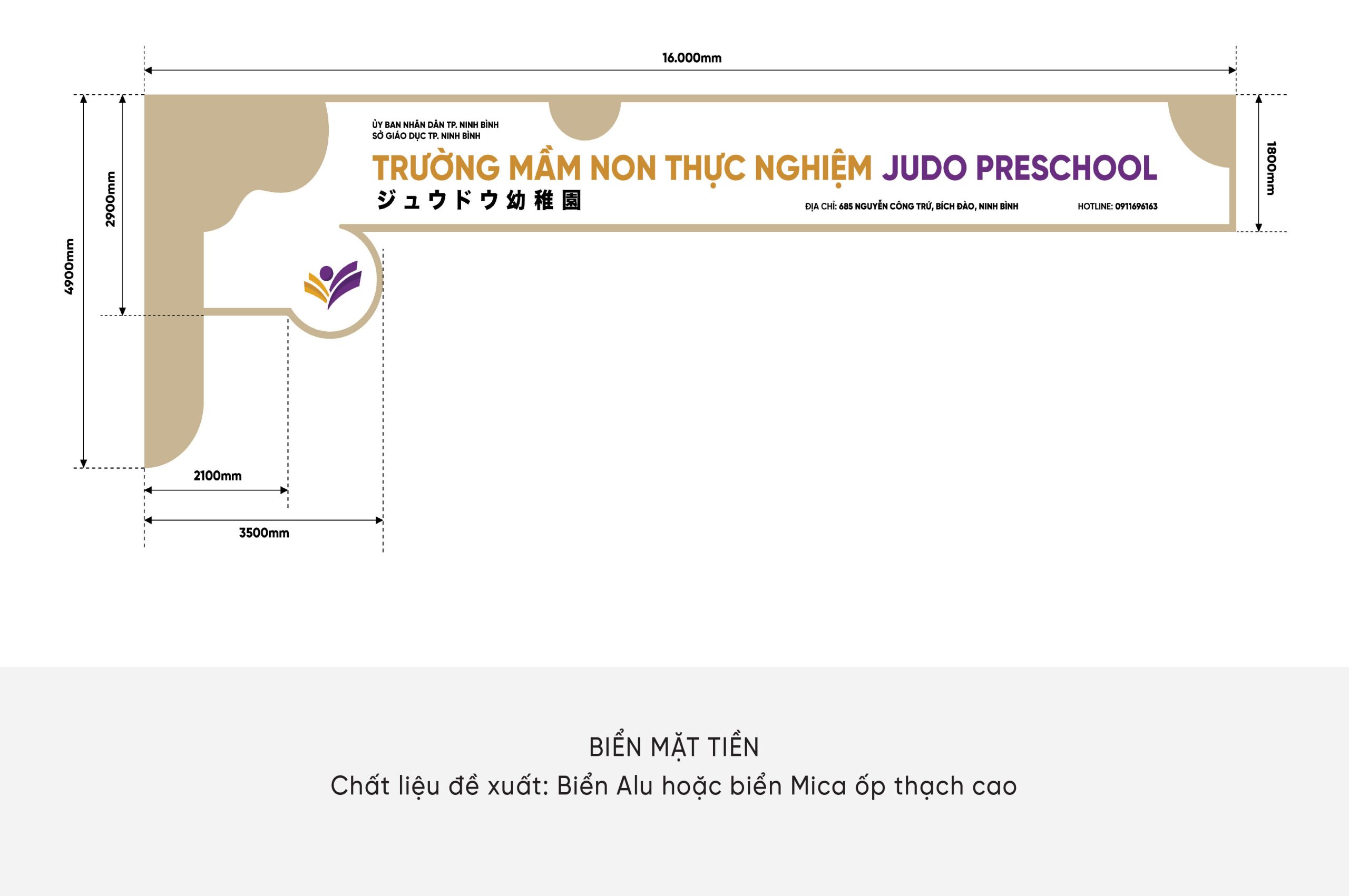 Thiết kế và thi công cổng trường mầm non