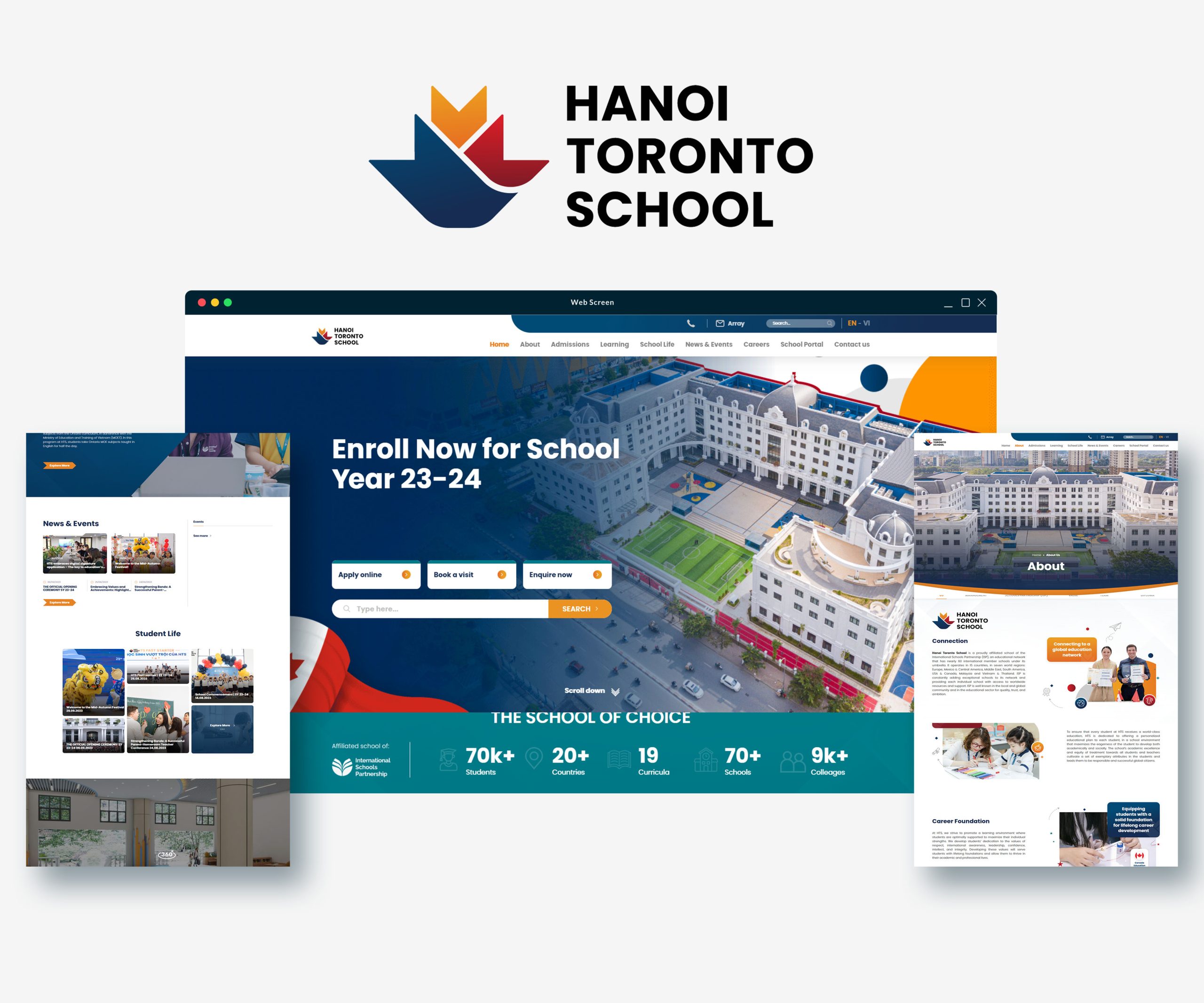 Quản trị nội dung Website trường học
