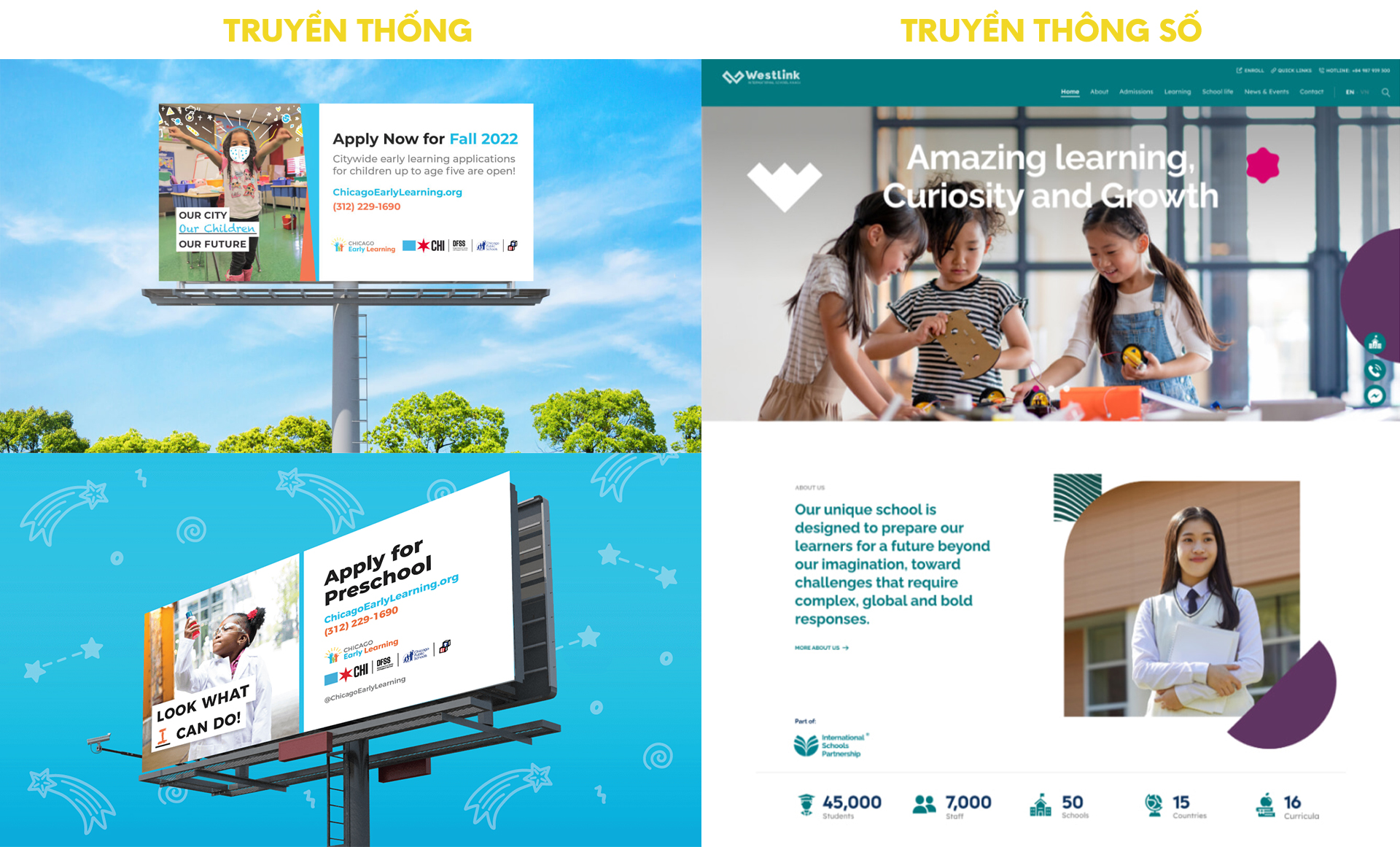 Thiết kế in ấn truyền thông trường học: