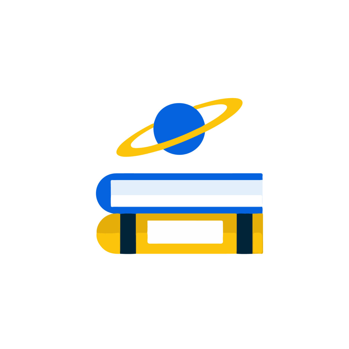 Thiết kế logo trường học biểu tượng hành tinh